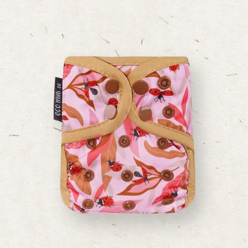 Eco Mini Newborn Cloth Nappy Covers-Wrap-Eco Mini-Lucky-The Nappy Market