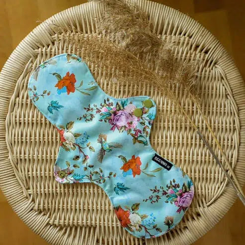 Eco Mini Bamboo Contour Cloth Pad - Heavy / Night-Cloth Sanitary Pads-Eco Mini-Boob Mandala-The Nappy Market