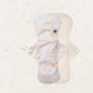 Eco Mini Bamboo Contour Cloth Pad Medium - Heavy-Cloth Sanitary Pads-Eco Mini-Lace-The Nappy Market