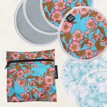 Eco Mini Bamboo Nursing Pads - 6 Set with wet bag-Accessories-Eco Mini-Tokyo-The Nappy Market