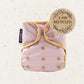 Eco Mini Newborn Cloth Nappy Covers-Wrap-Eco Mini-Periwinkle-The Nappy Market