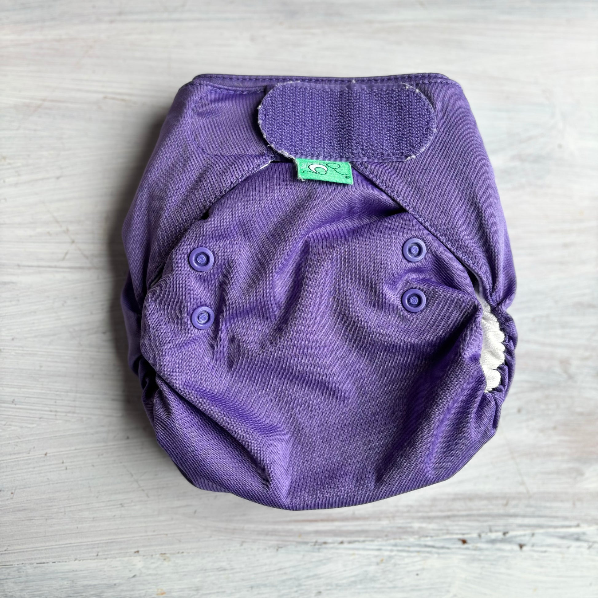 Tots Bots Easyfit All in One Nappy-All In One Nappy-Tots Bots-Purple-The Nappy Market