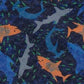 Smart Bottoms On-The-Go Medium Wet Bag-Wet Bag-Smart Bottoms-Sharks-The Nappy Market