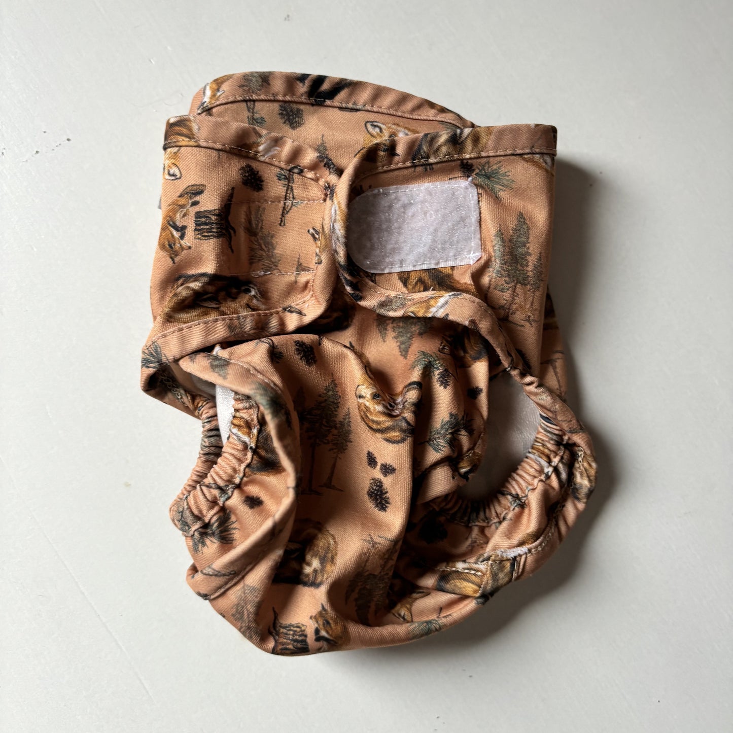 Little Lamb Nappy Wrap Size 1-Wrap-Little Lamb-Bushy Tails-The Nappy Market