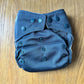 Baba + Boo One Size Pocket Nappy-Pocket Nappy-Baba + Boo-Charcoal-The Nappy Market