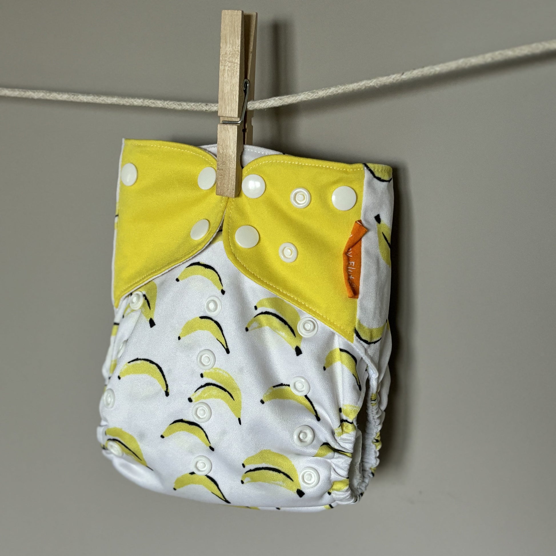 Happy Flute Pocket Cloth Nappy-Pocket Nappy-Happy Flute-Banana-The Nappy Market