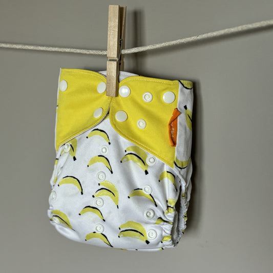 Happy Flute Pocket Cloth Nappy-Pocket Nappy-Happy Flute-Banana-The Nappy Market