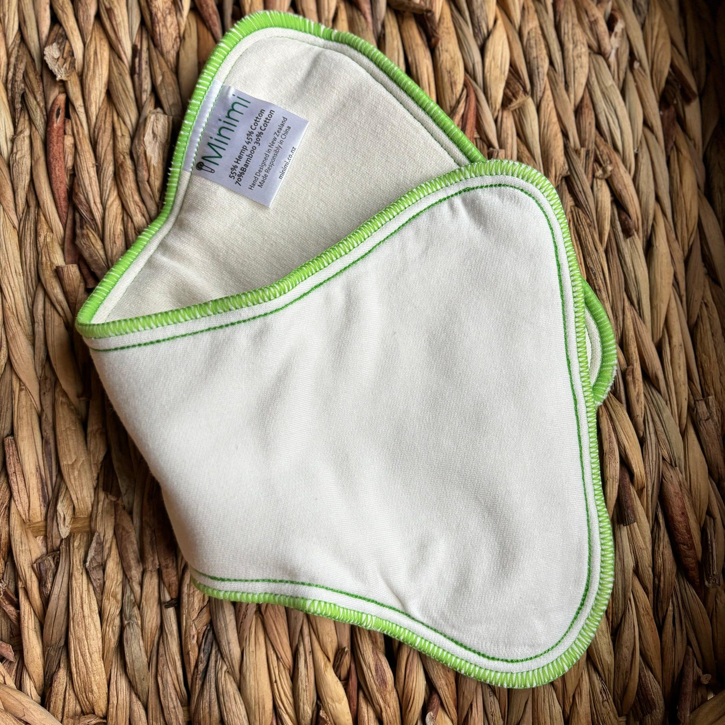 Minimi XL Heavy Wetter Hemp Booster-Insert-Minimi-Single-The Nappy Market