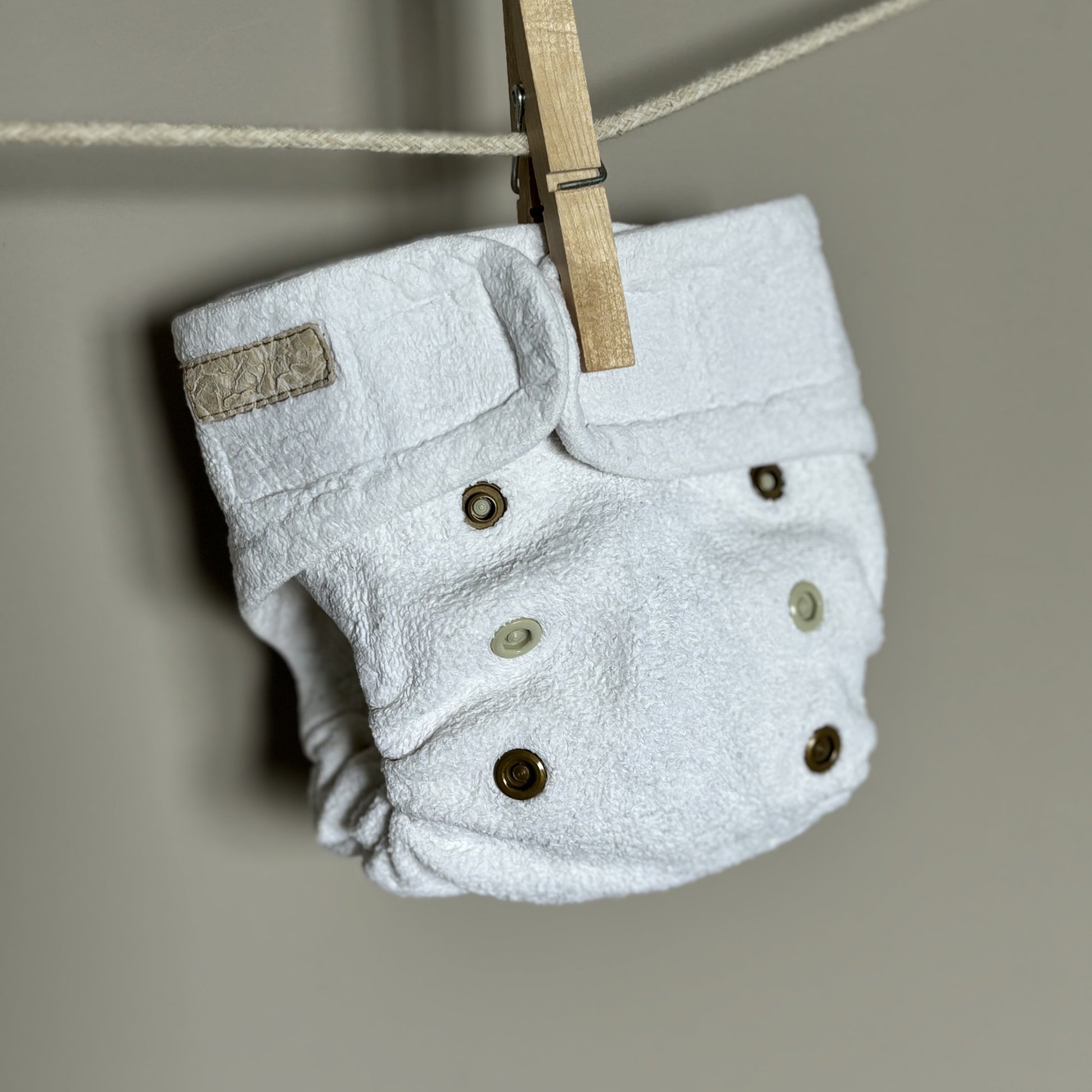 Puppi Fitted Bamboo Velour Cloth Diaper-The Nappy Market-The Nappy Market
