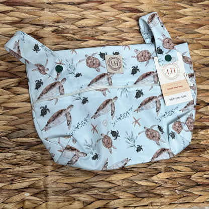 Lighthouse Kids Small Wet Bag Pod-Wet Bag-Lighthouse Kids Co-Sea Song-The Nappy Market