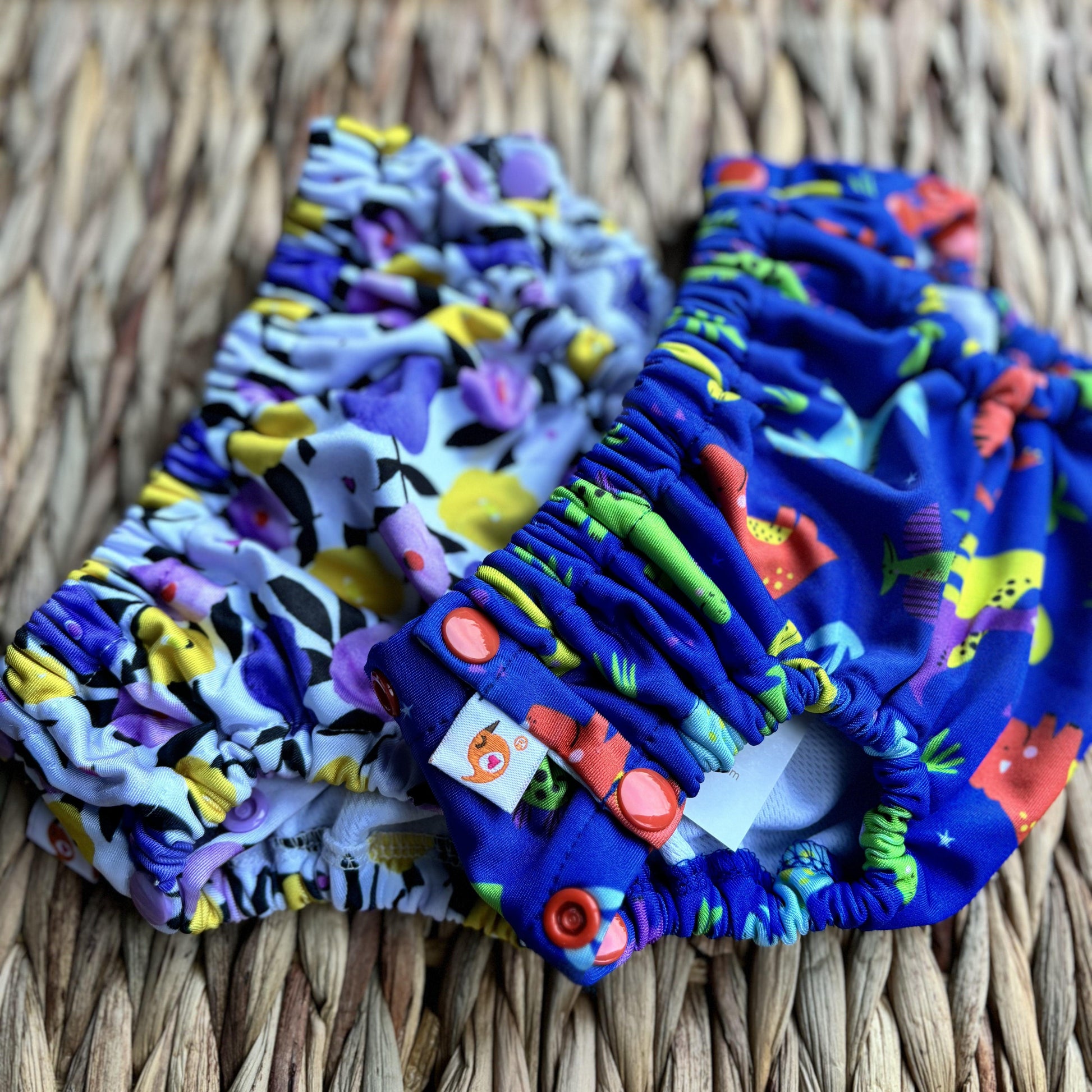 Smart Bottoms Lil Swimmers Swim Nappy - Medium 16-30lbs-Swim Nappy-Smart Bottoms-Chick Shades-The Nappy Market