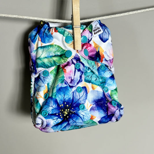 Moma Koala Pocket Nappy-Pocket Nappy-Moma Koala-Floral-The Nappy Market