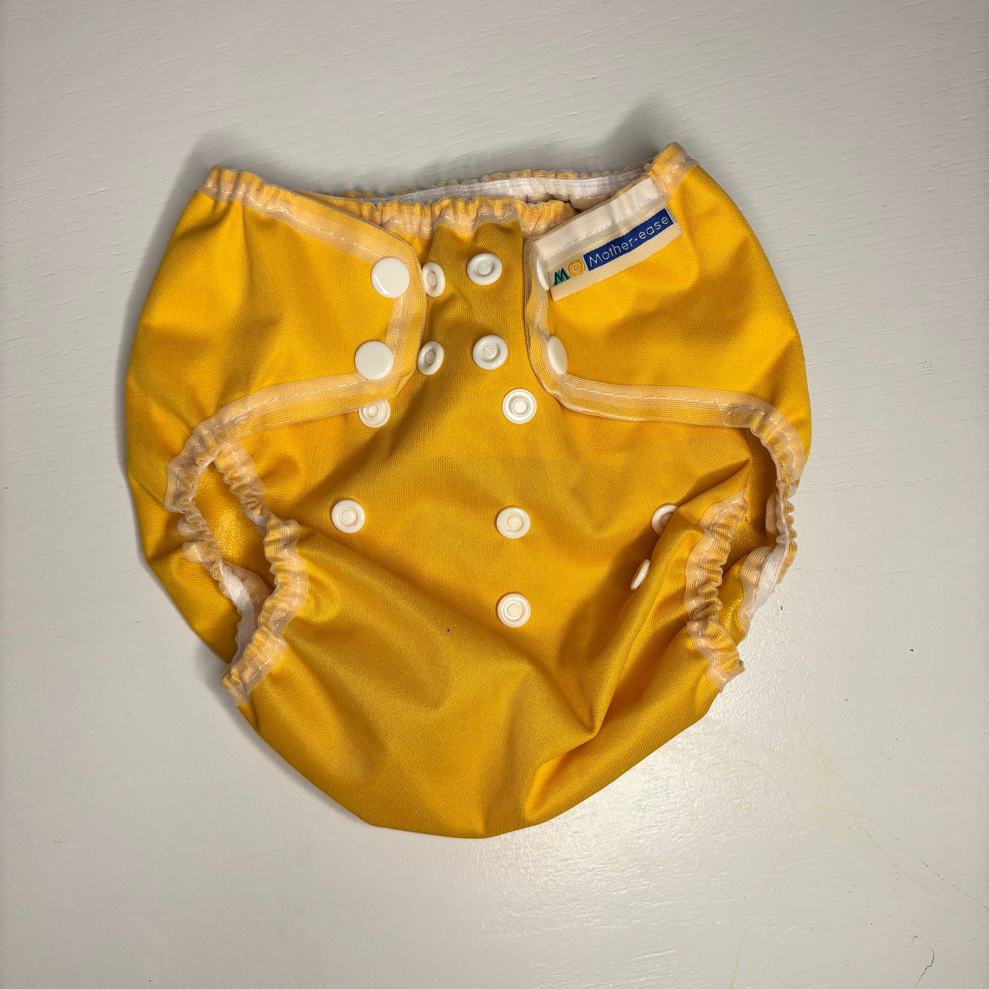 Motherease All in Two Duo Cloth Nappy - One Size-All in Two Nappy-Motherease-Mustard (Brand New)-The Nappy Market