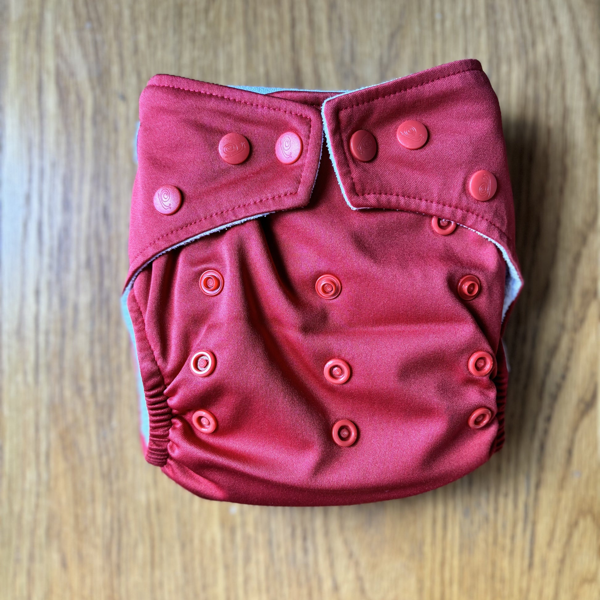 Baba + Boo One Size Pocket Nappy-Pocket Nappy-Baba + Boo-Red-The Nappy Market
