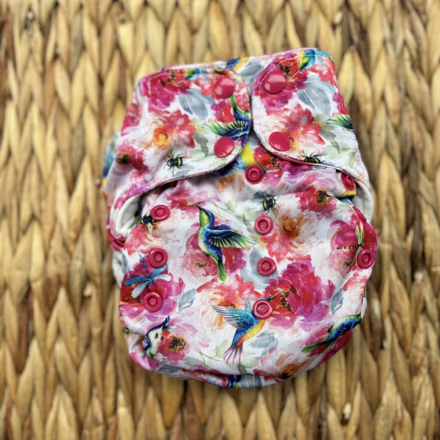 Smart Bottoms Organic All in One Cloth Nappy-All In One Nappy-Smart Bottoms-Shimmer-The Nappy Market
