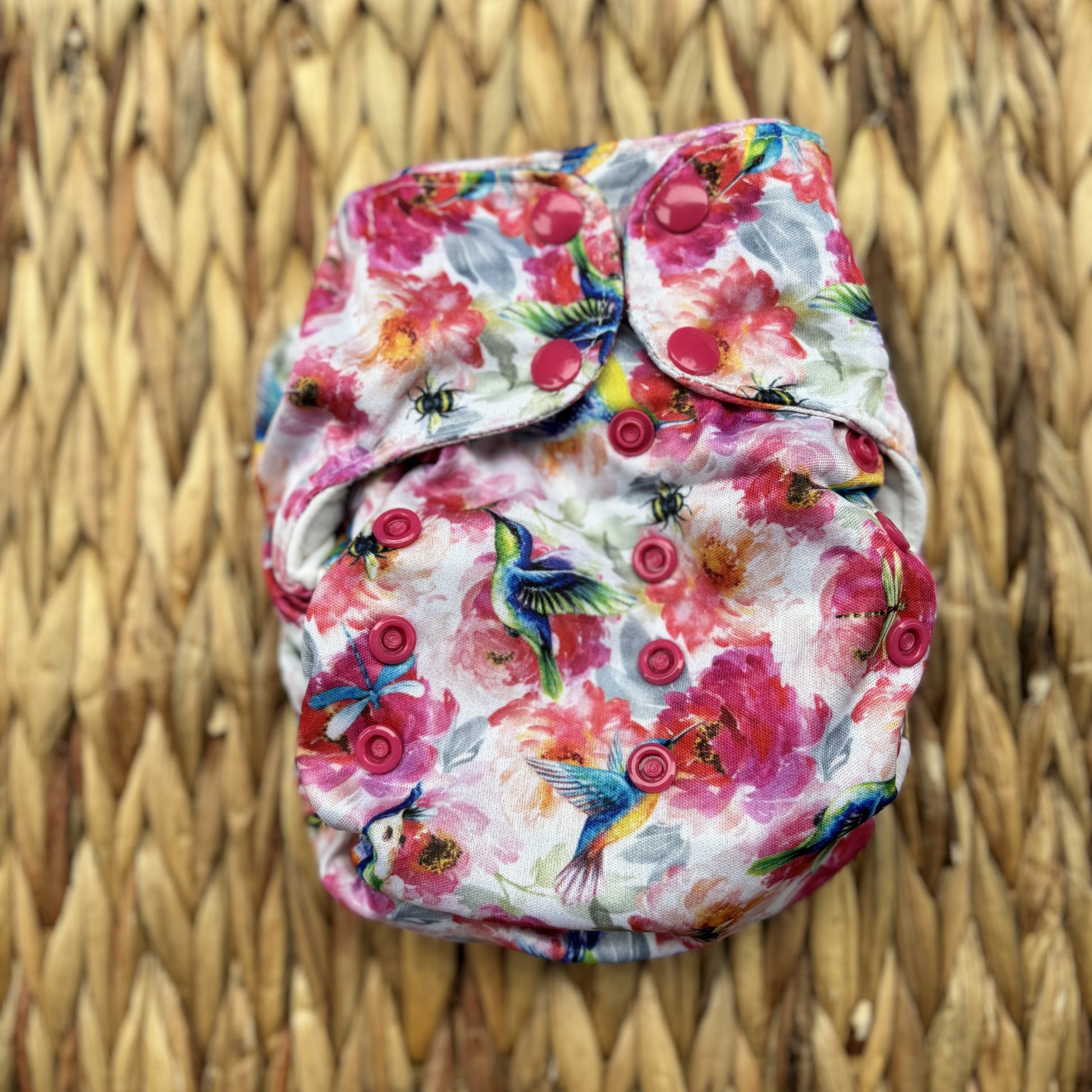 Smart Bottoms Organic All in One Cloth Nappy-All In One Nappy-Smart Bottoms-Shimmer-The Nappy Market