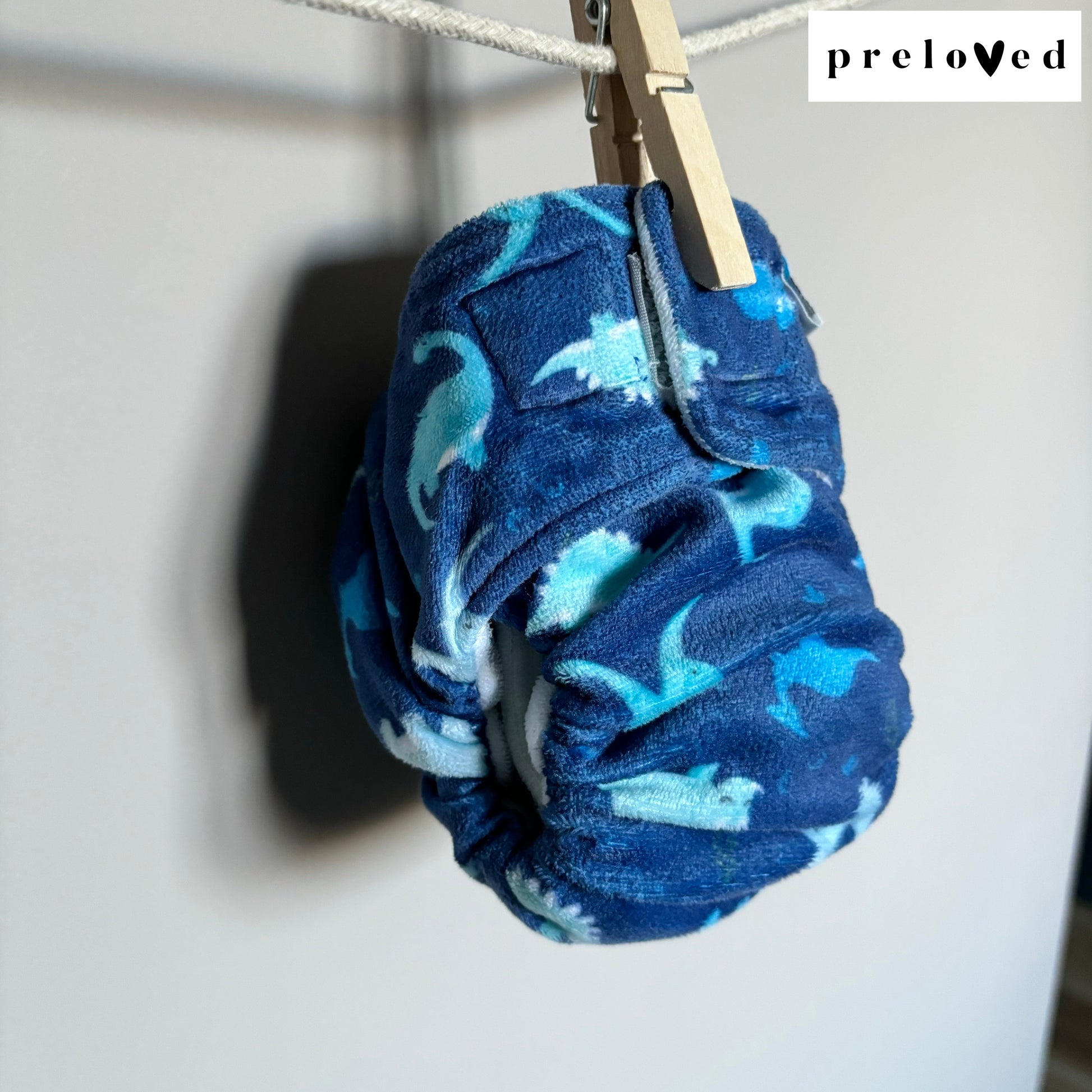 Bubblebubs Pebbles Newborn AIO Cloth Nappy PRELOVED-All In One Nappy-Bubblebubs-The Nappy Market