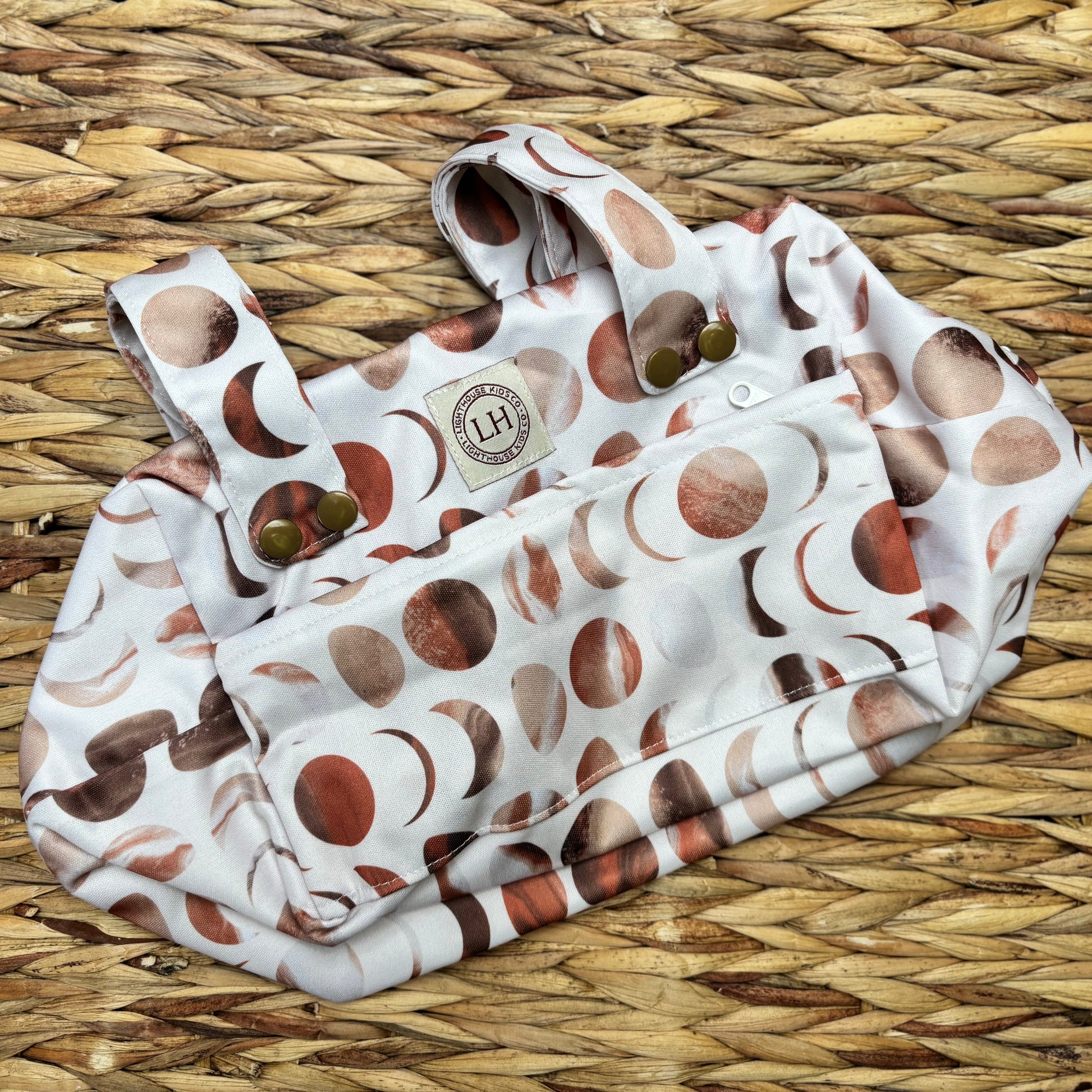 Lighthouse Kids Wet Bag Pod Large-Wet Bag-Lighthouse Kids Co-Mars Moon-The Nappy Market