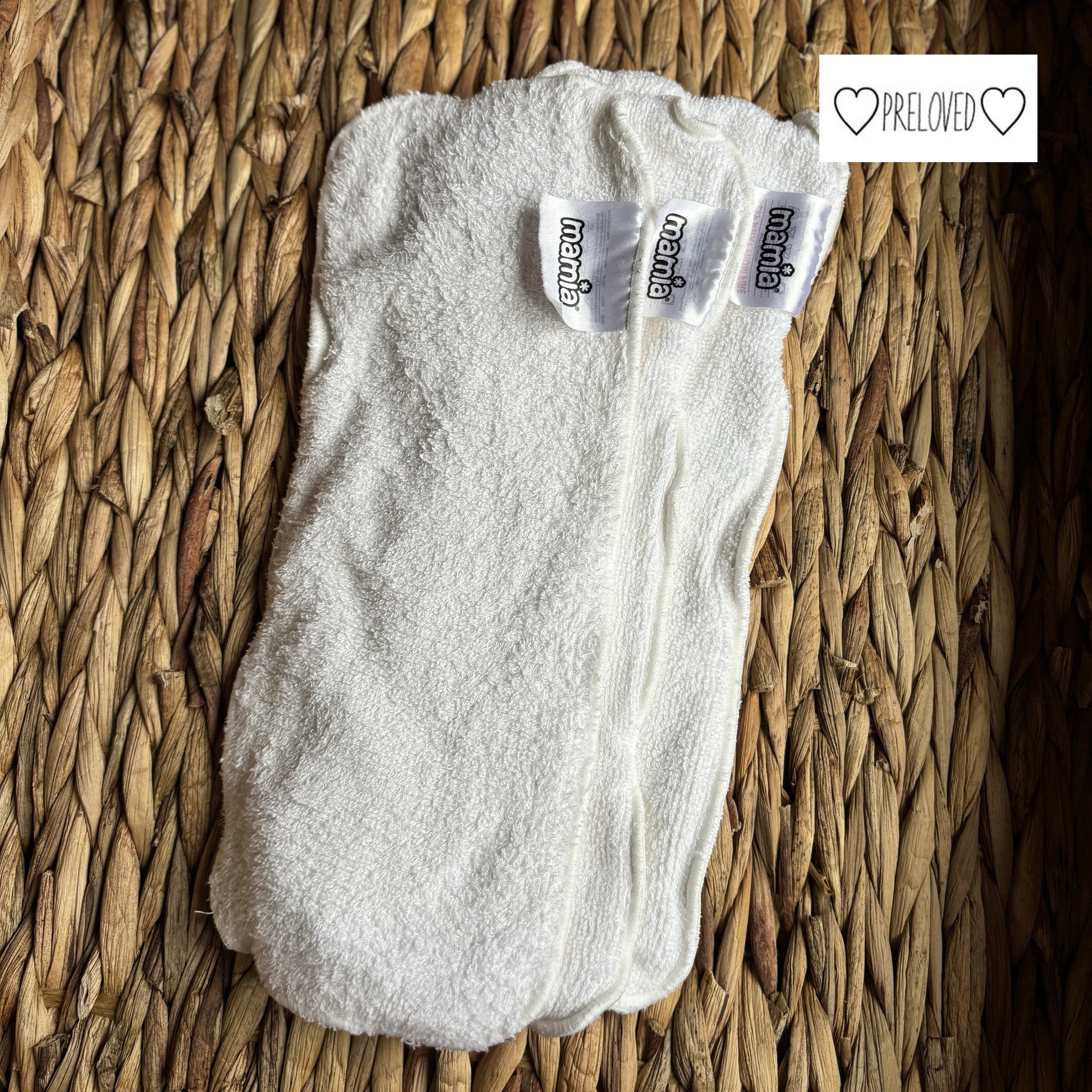 Mamia 3 ply Bamboo Cloth Nappy Booster-Inserts-Mamia-The Nappy Market