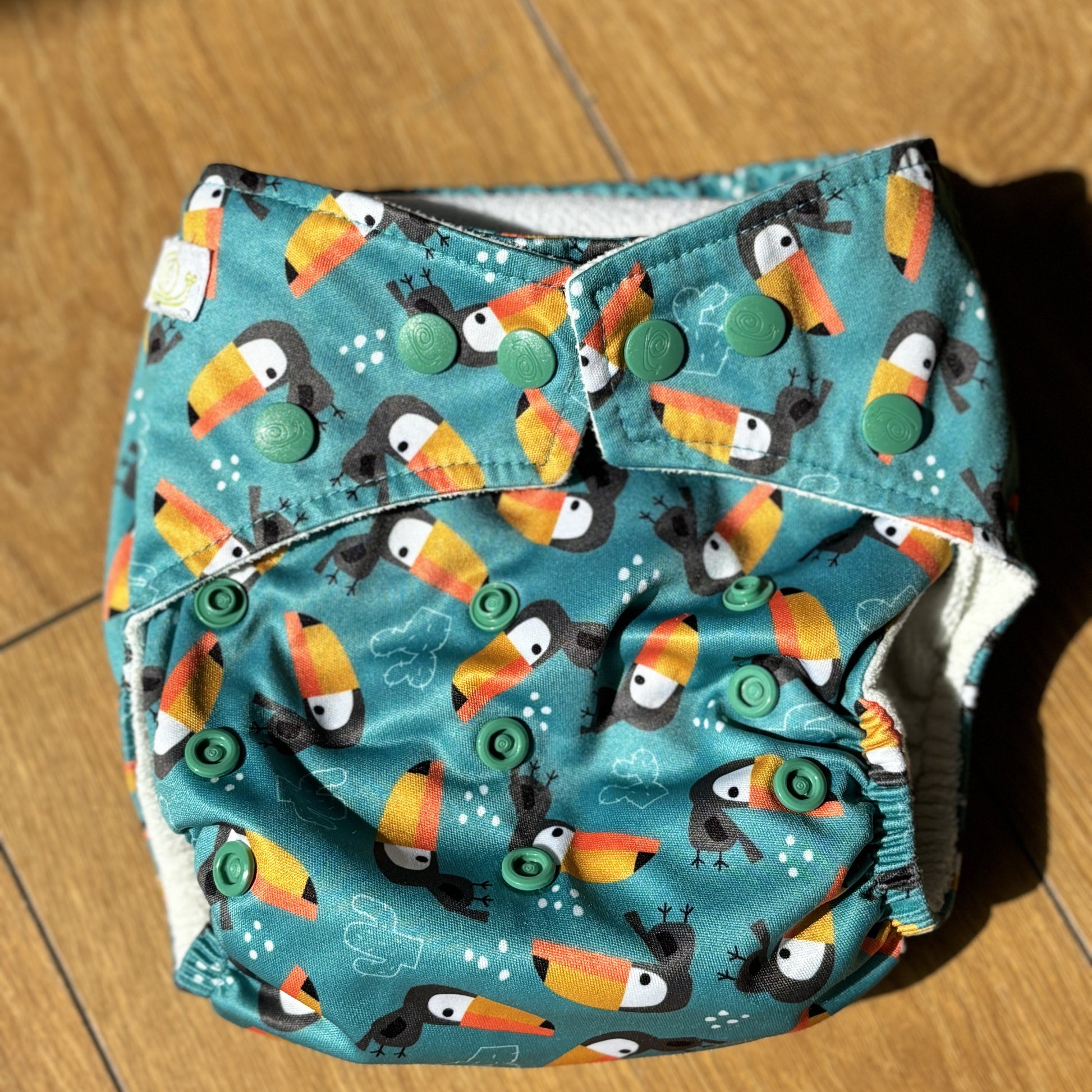 Baba + Boo One Size Pocket Nappy-Pocket Nappy-Baba + Boo-Tucan-The Nappy Market