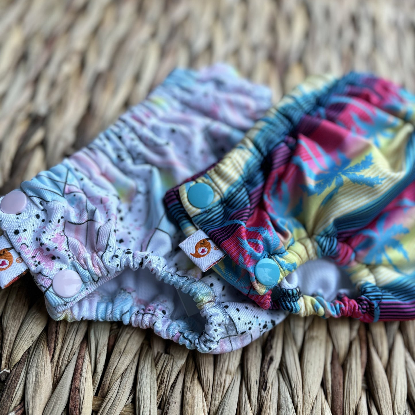 Smart Bottoms Lil Swimmers Swim Nappy - Medium 16-30lbs-Swim Nappy-Smart Bottoms-Chick Shades-The Nappy Market