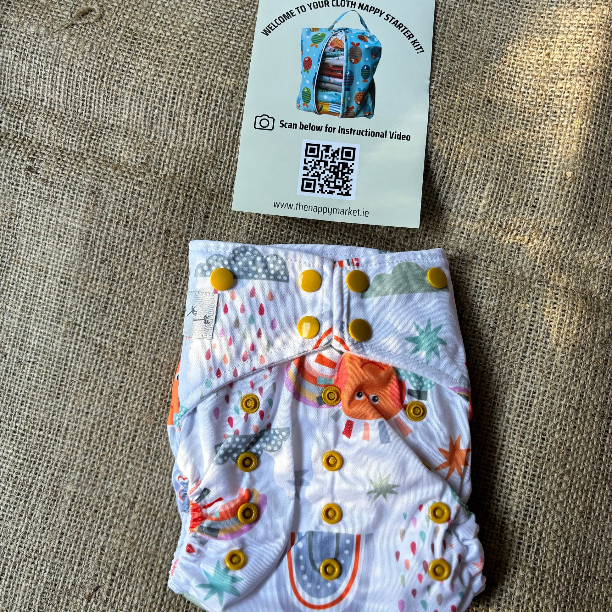 Starter Pocket Cloth Nappy Bundle-Bundle-The Nappy Market-Wild Atlantic Way-The Nappy Market