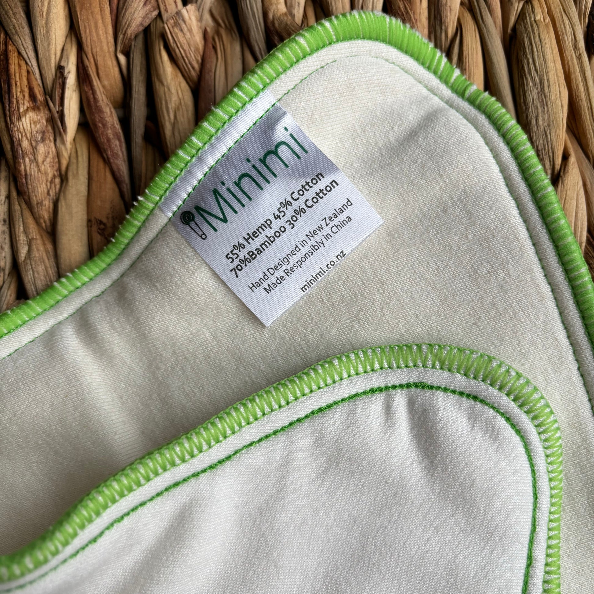 Minimi XL Heavy Wetter Hemp Booster-Insert-Minimi-Single-The Nappy Market