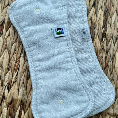 Best Bottom Cloth Nappy Booster-Inserts-Best Bottoms-M (White Stitch)-The Nappy Market