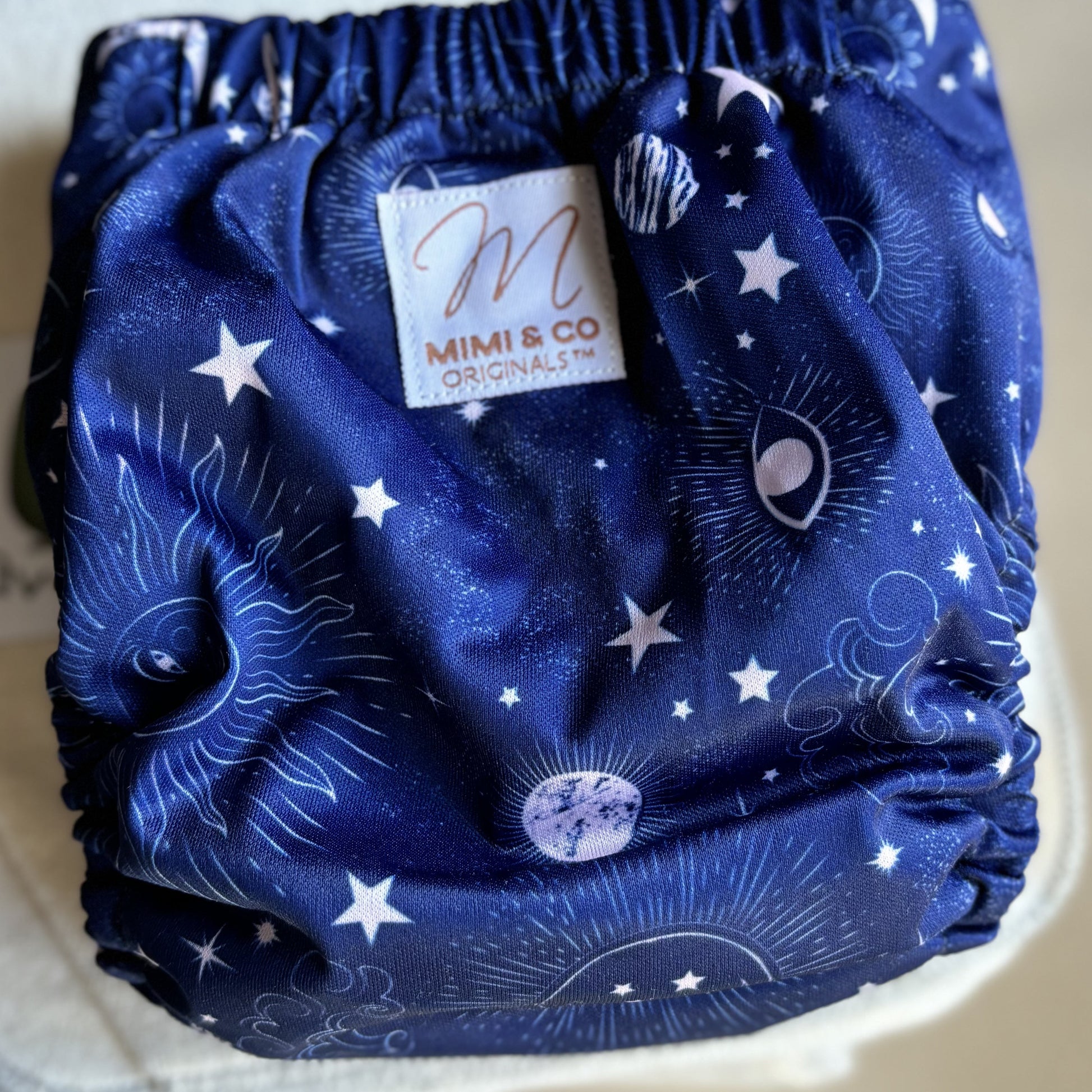 Mimi & Co Originals 1.0 Snap in Two Pocket Nappy-Snap in with Pocket-Mimi & Co-Blossom-The Nappy Market