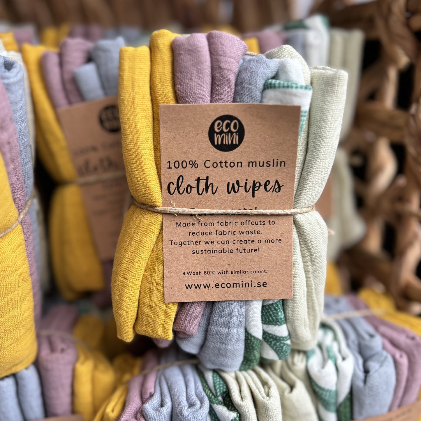 Eco Mini Zero Waste Reusable Wipes-Accessories-Eco Mini-The Nappy Market