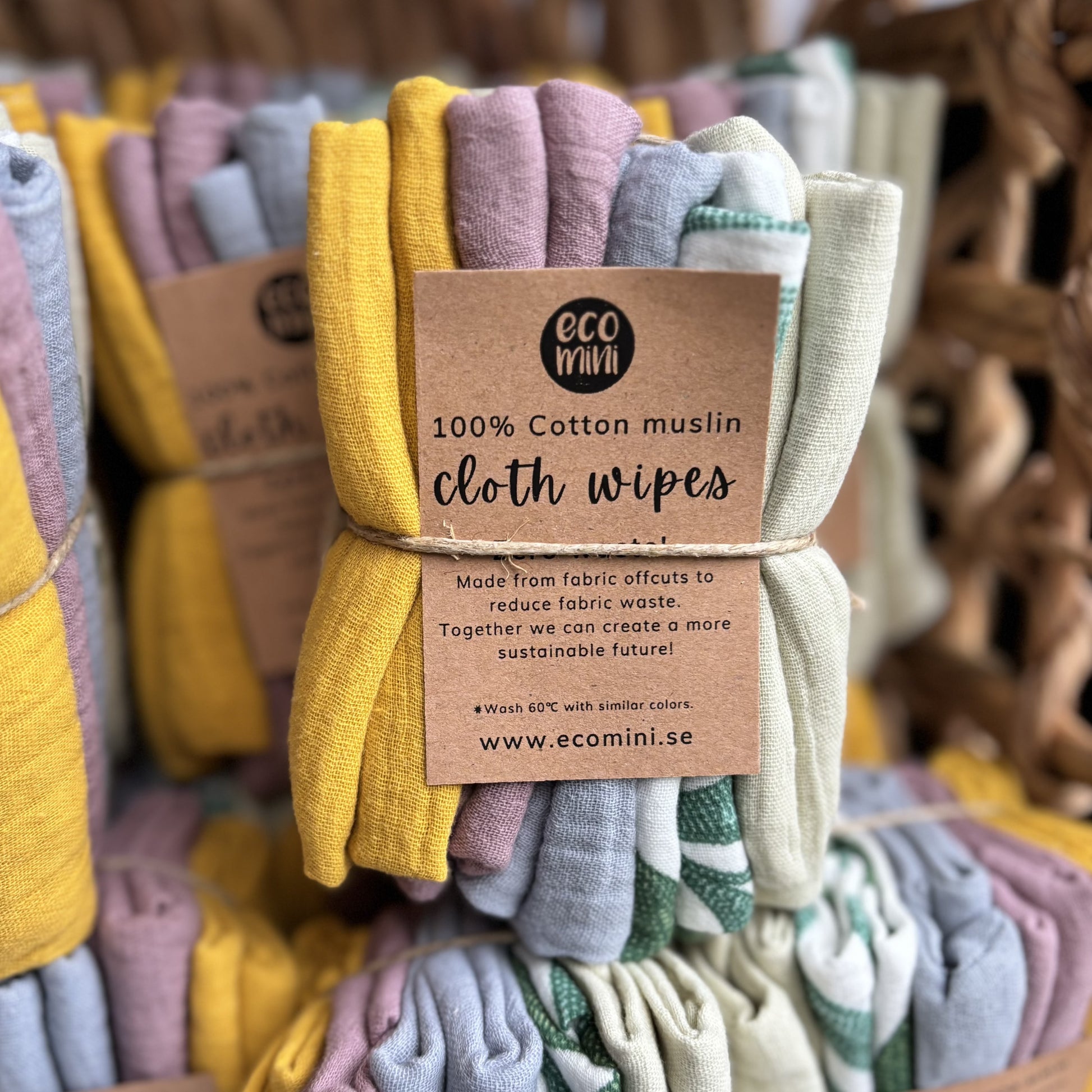 Eco Mini Zero Waste Reusable Wipes-Accessories-Eco Mini-The Nappy Market
