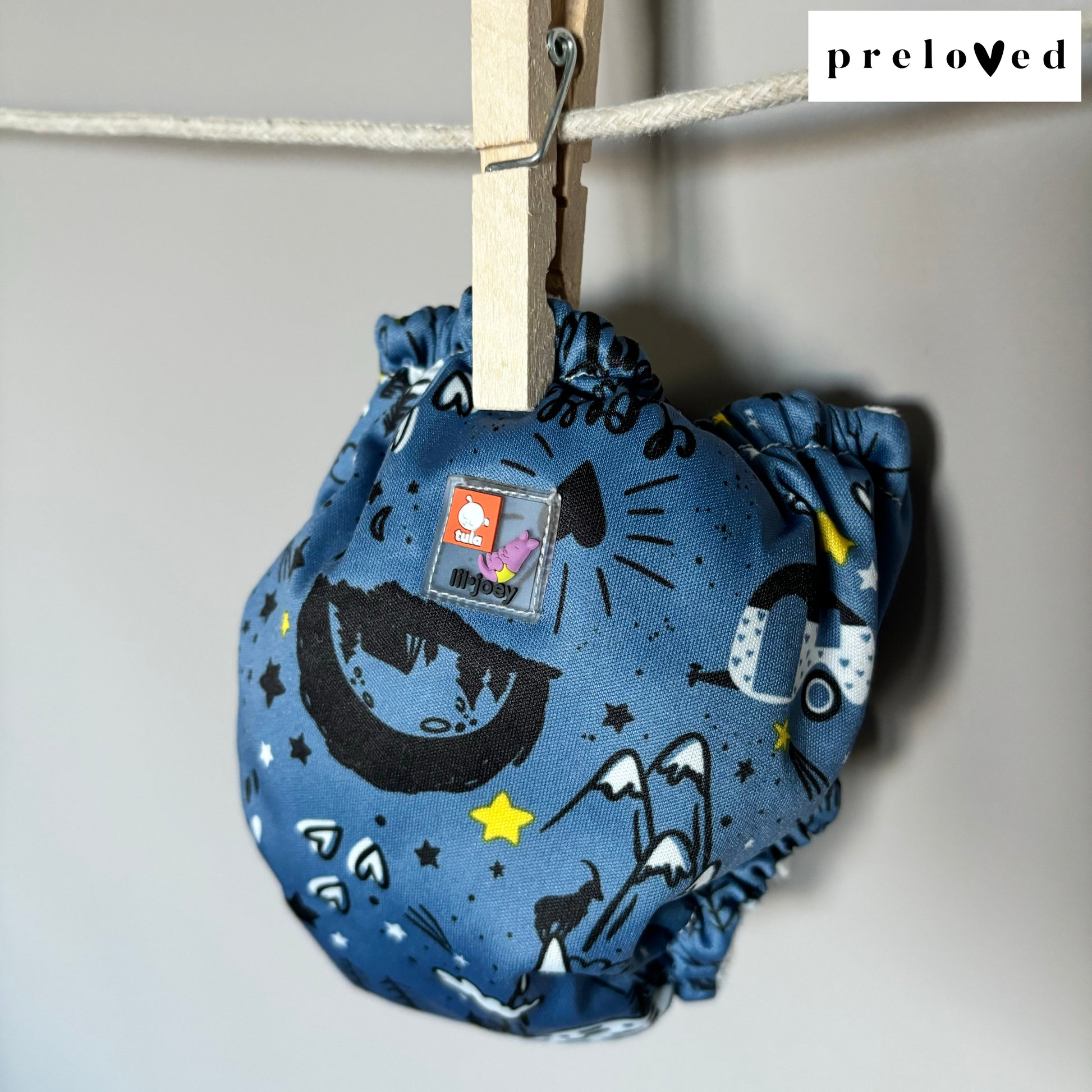 Rumparooz Lil Joey Newborn AIO Cloth Nappy PRELOVED-All In One Nappy-Rumparooz-The Nappy Market
