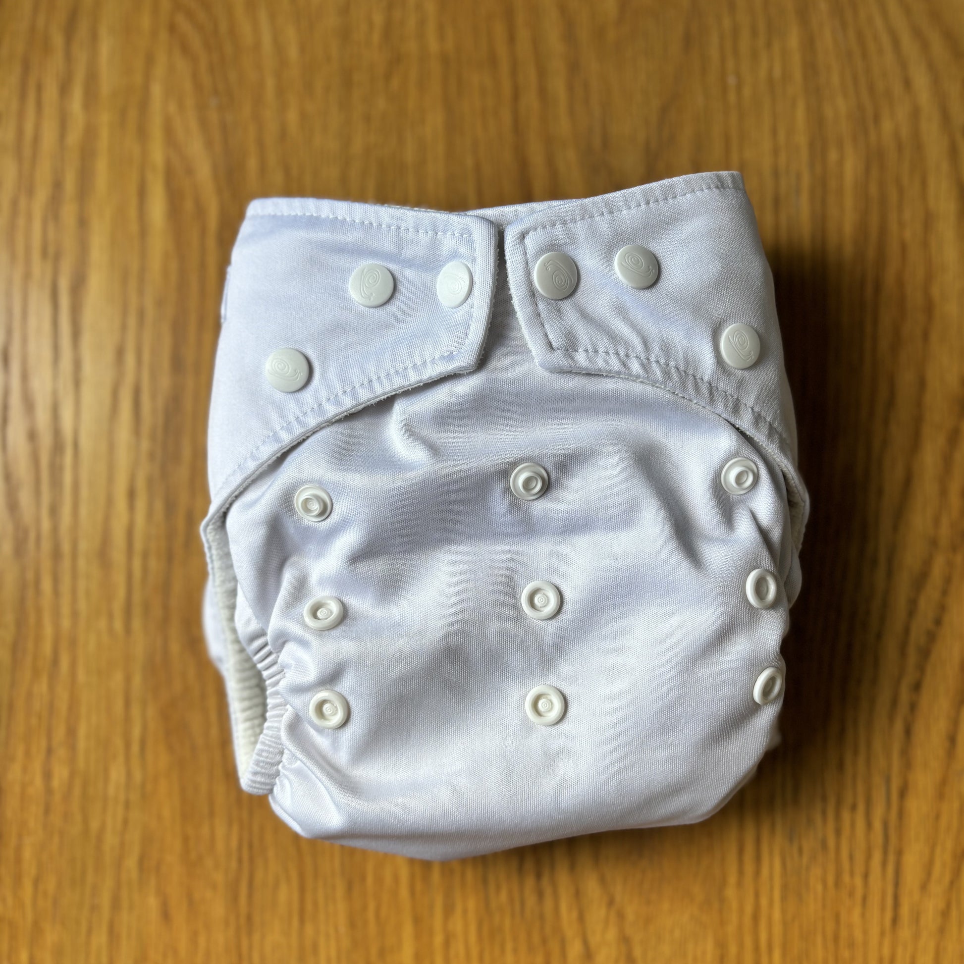 Baba + Boo One Size Pocket Nappy-Pocket Nappy-Baba + Boo-White-The Nappy Market