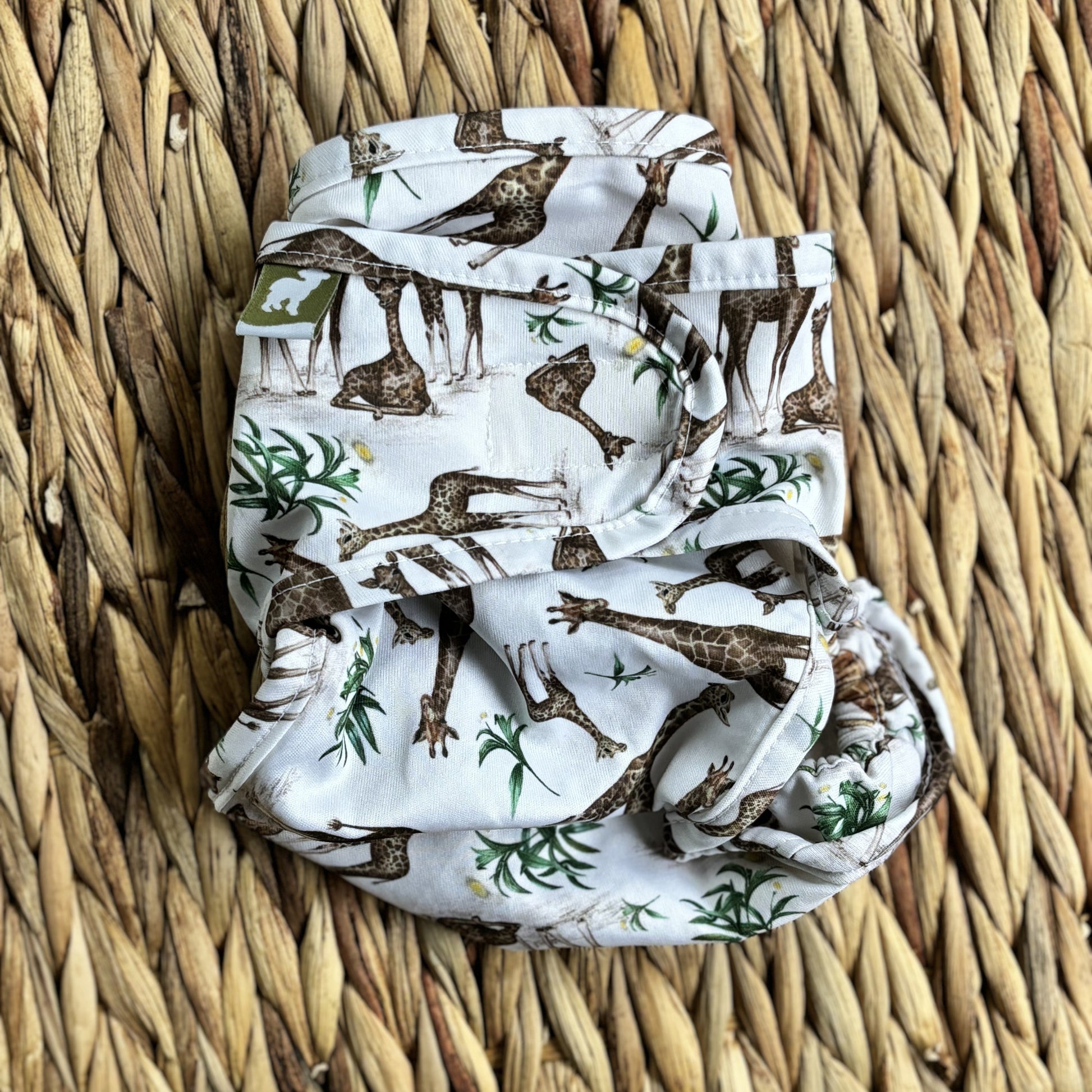 Little Lamb Nappy Wrap Size 2-Wrap-Little Lamb-Head in the clouds-The Nappy Market