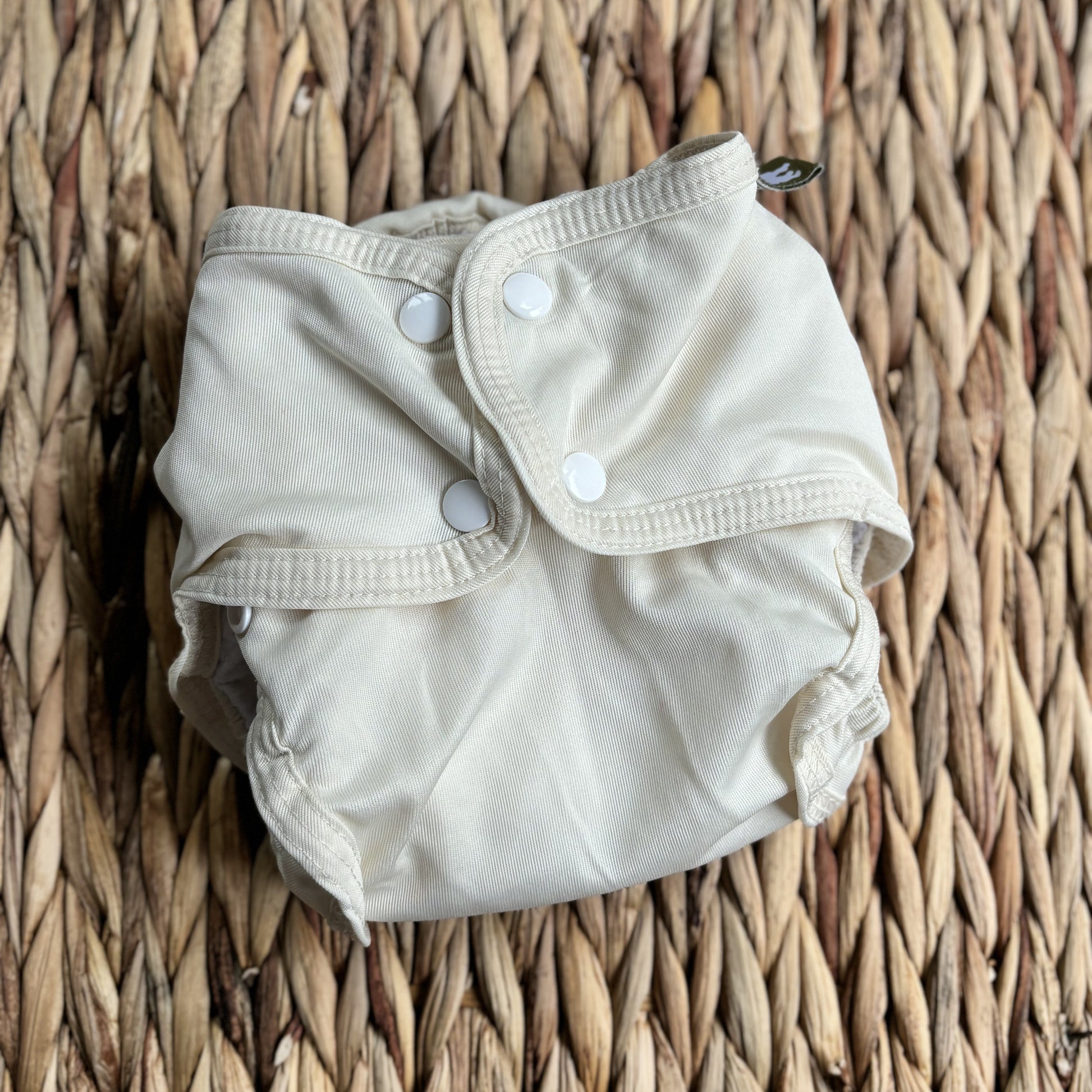 Little Lamb Sized Pocket Nappy Size 1-Pocket Nappy-Little Lamb-Vanilla-The Nappy Market