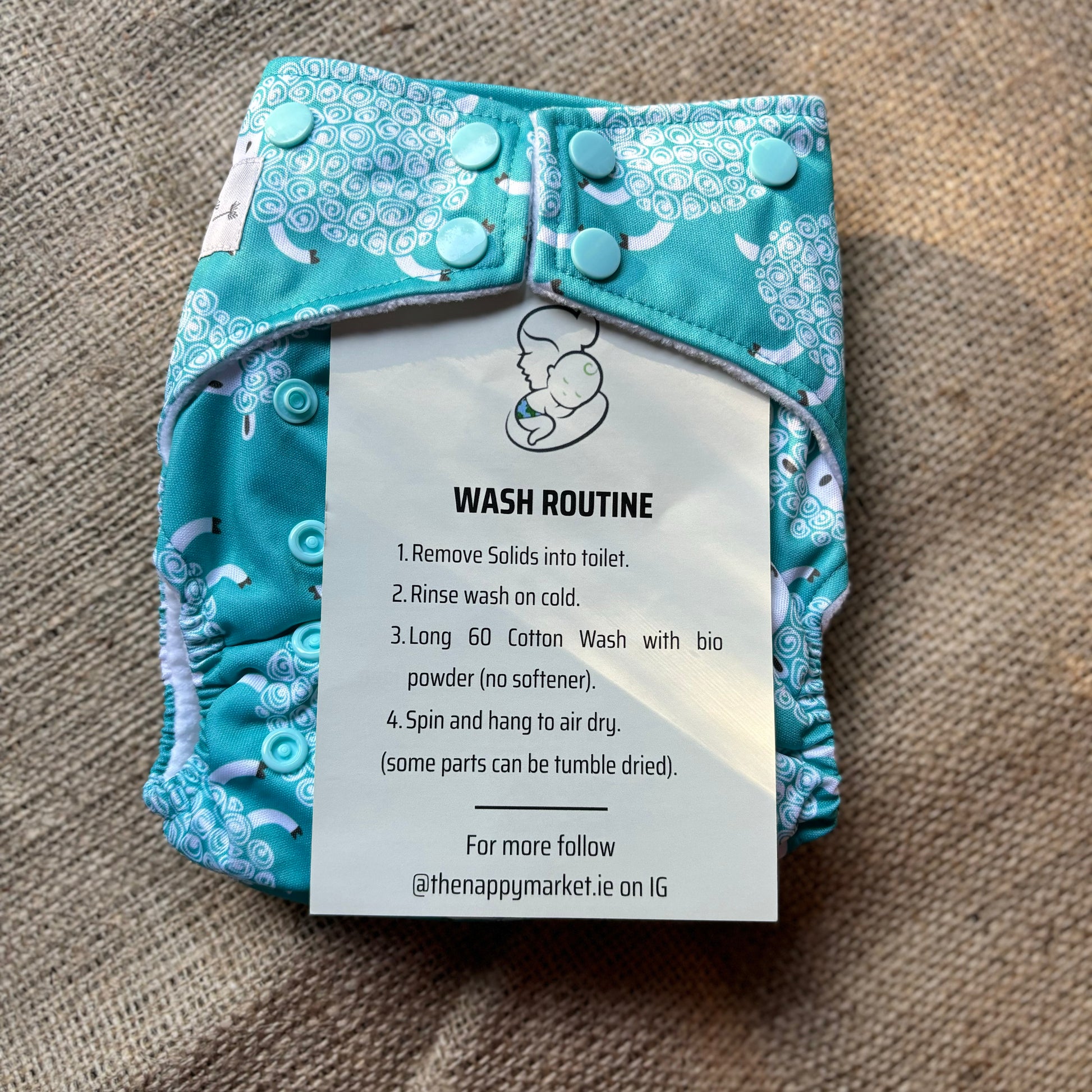 Starter Pocket Cloth Nappy Bundle-Bundle-The Nappy Market-Wild Atlantic Way-The Nappy Market