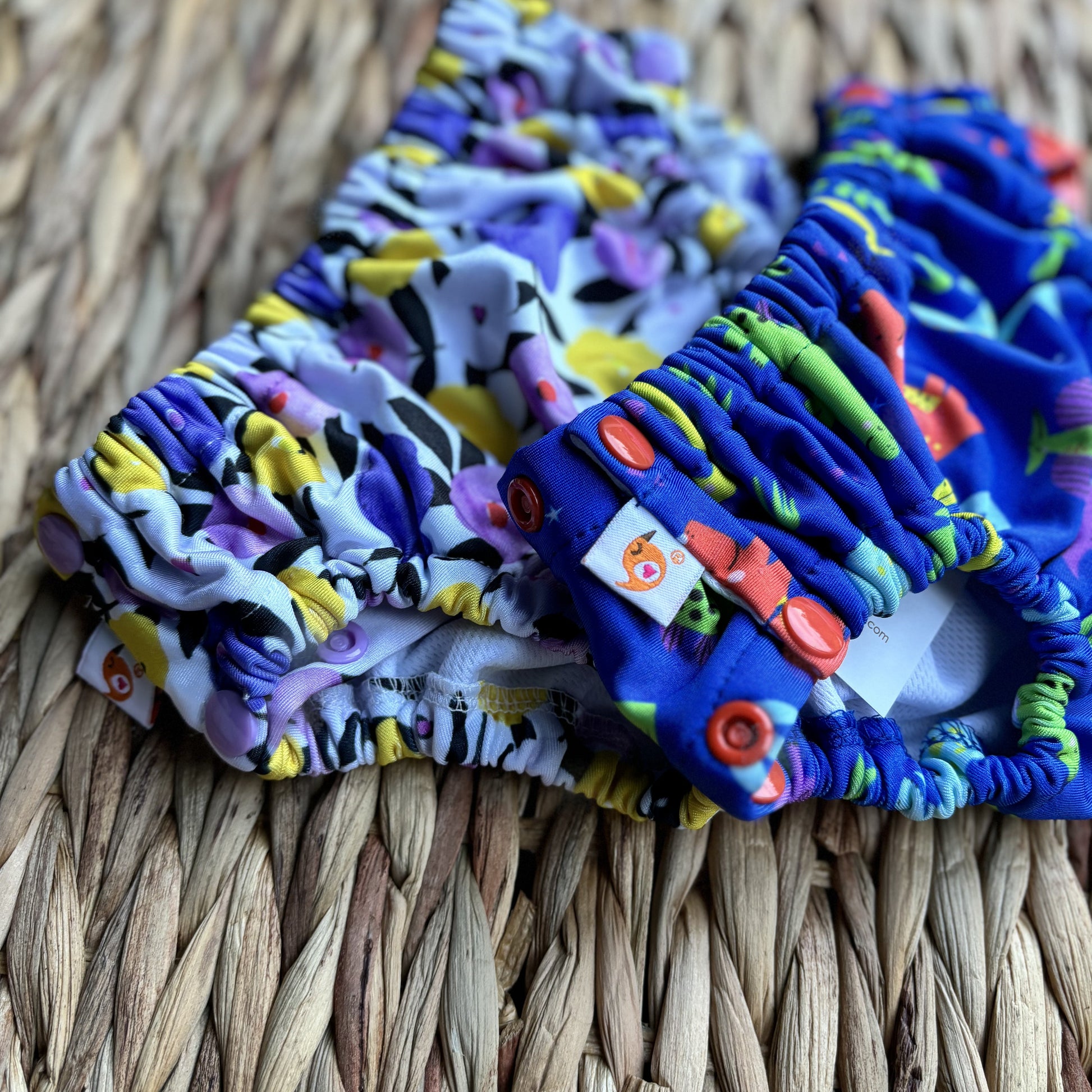 Smart Bottoms Lil Swimmers Swim Nappy - Large 30-50lbs-Swim Nappy-Smart Bottoms-Dinos-The Nappy Market
