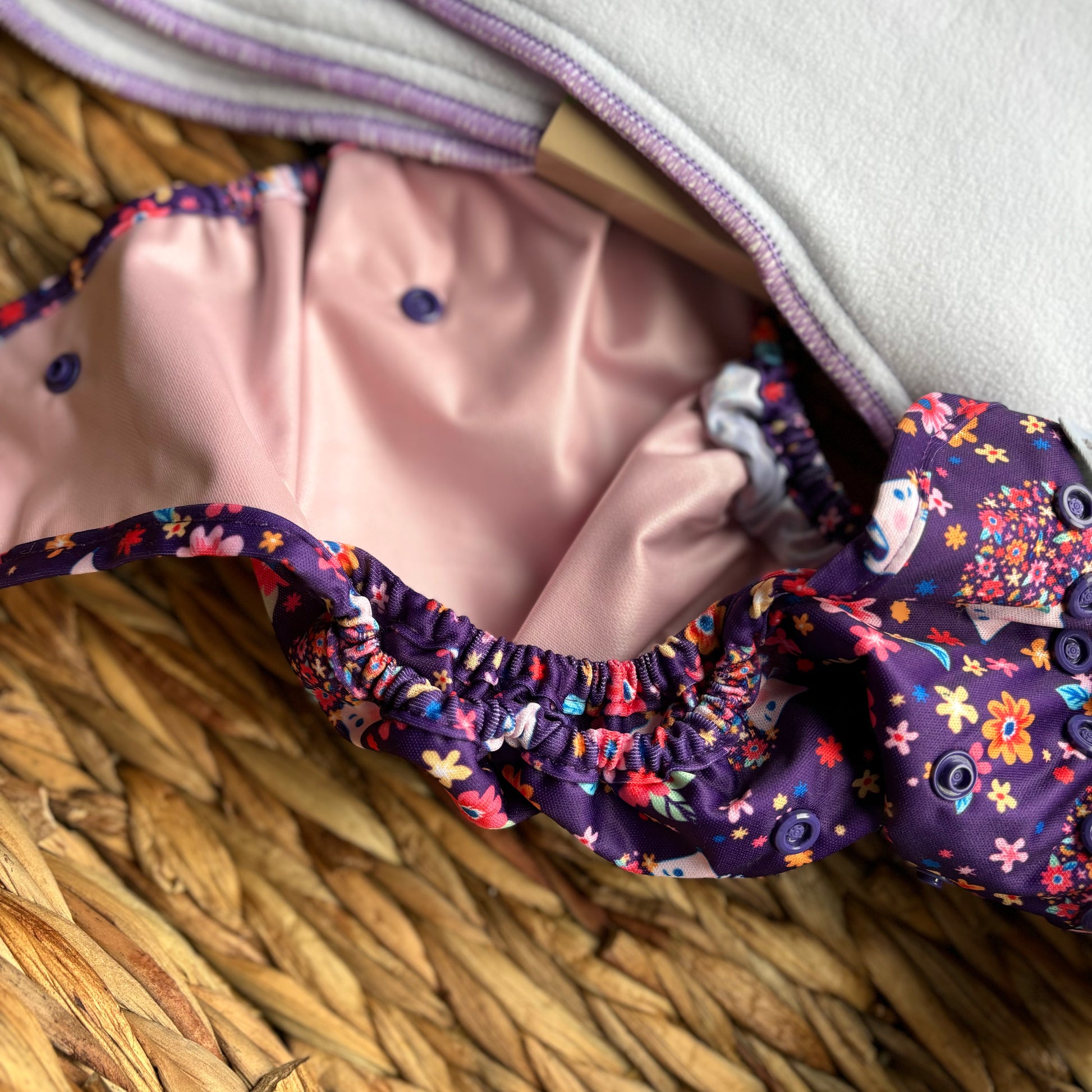 Button Diapers All in Two Bundle (2 Covers + 6 Snap in Inserts) €59-All in Two Nappy-Buttons-Mixed Selection-The Nappy Market