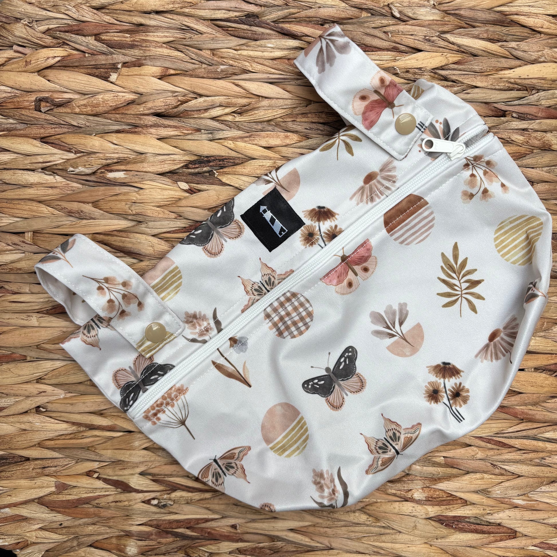 Lighthouse Kids Small Wet Bag Pod-Wet Bag-Lighthouse Kids Co-Sepia Summer-The Nappy Market