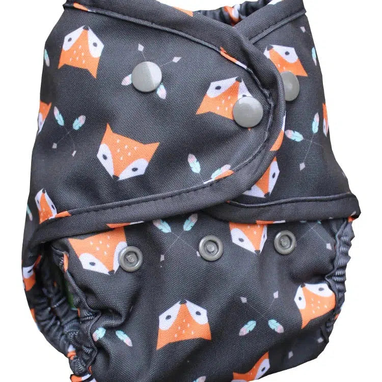 Button Diapers One Size Nappy Wrap/Cover 9-35lbs-Wrap-Buttons-Sherwood-The Nappy Market