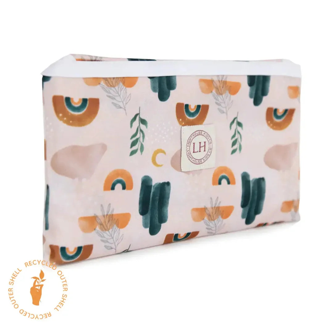 Lighthouse Kids Changing Mat-Changing Mat-Lighthouse Kids Co-Moon Rainbow-The Nappy Market