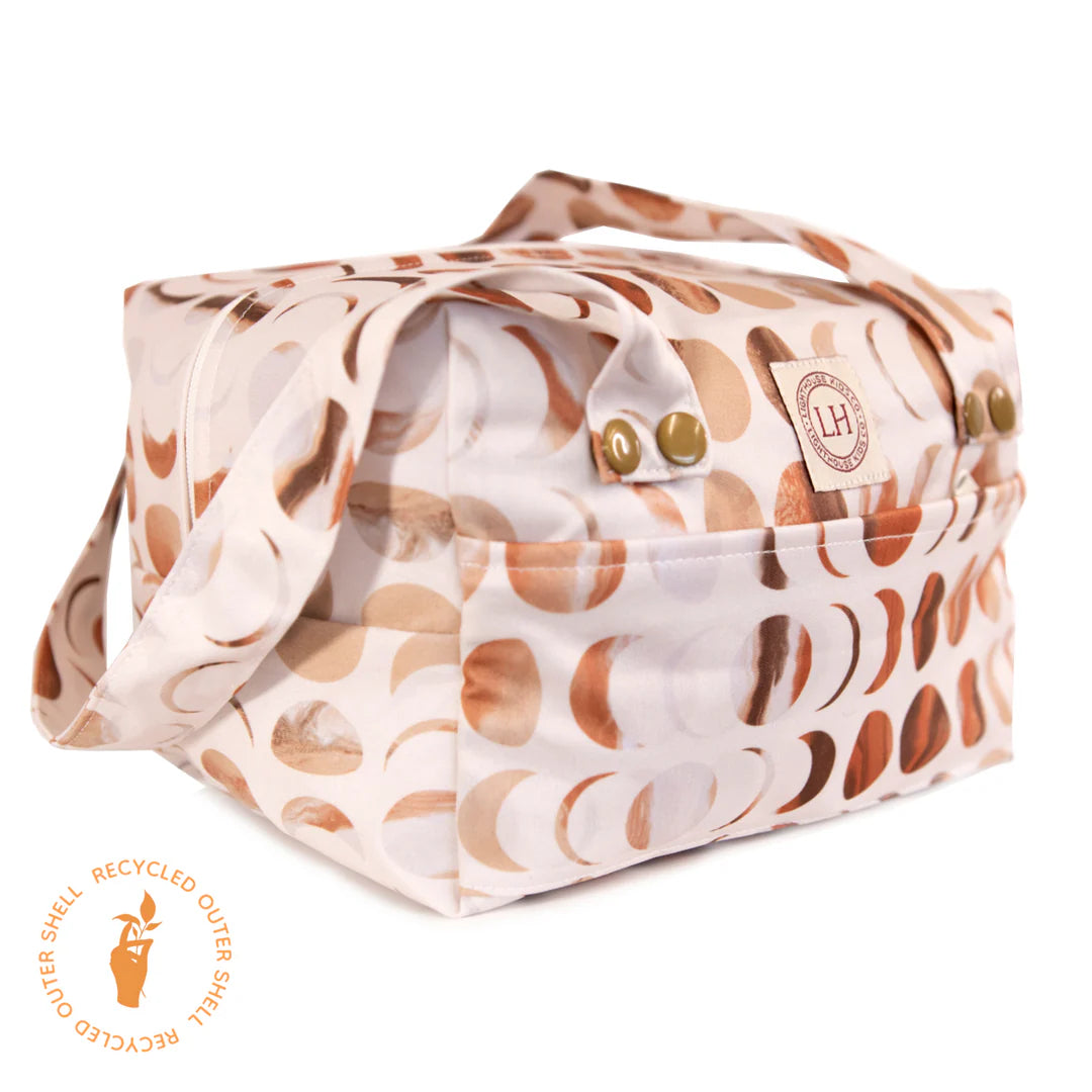 Lighthouse Kids Wet Bag Pod Large-Wet Bag-Lighthouse Kids Co-Mars Moon-The Nappy Market