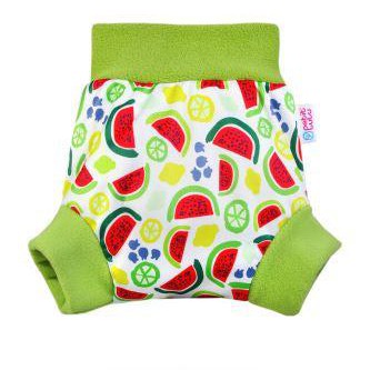Petit Lulu Pull Up Nappy Cover Large-Wrap-Petit Lulu-Melons-The Nappy Market