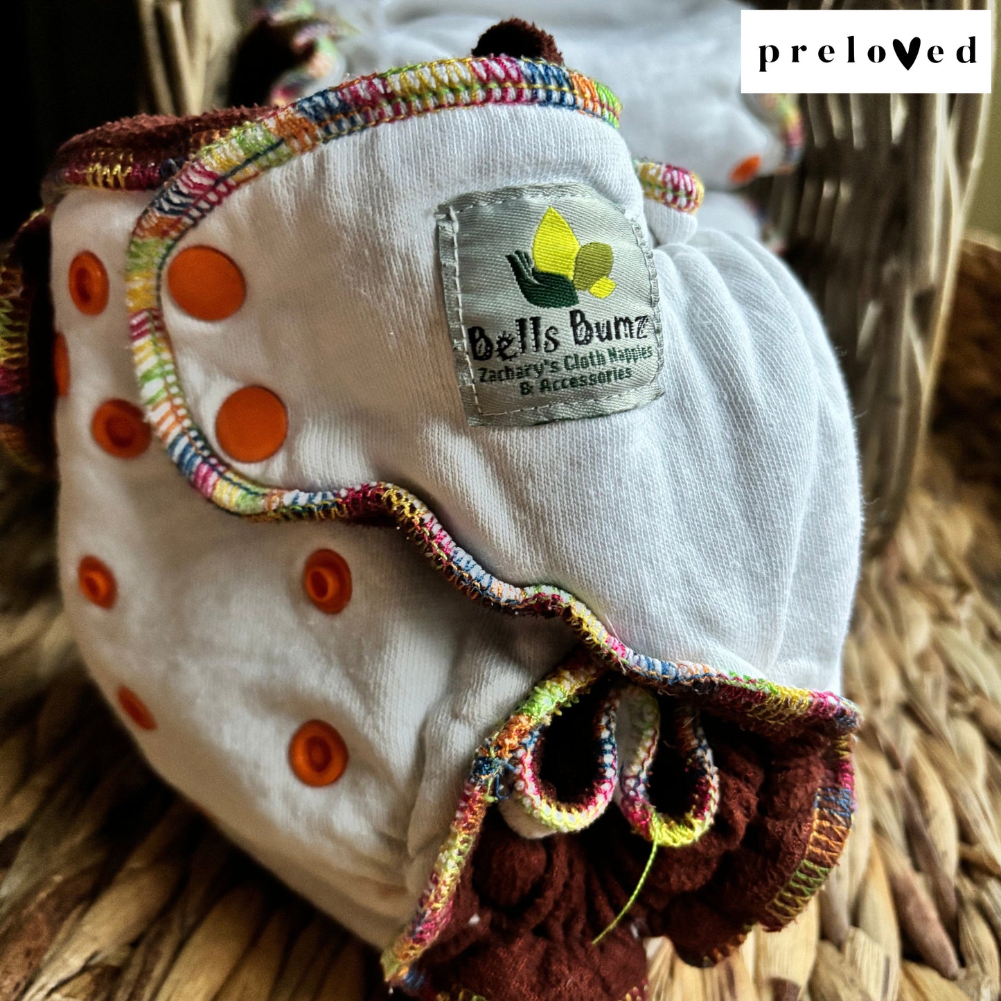 Bells Bumz BTP Hemp Fitted Nappy-Fitted Nappy-Bells Bumz-The Nappy Market