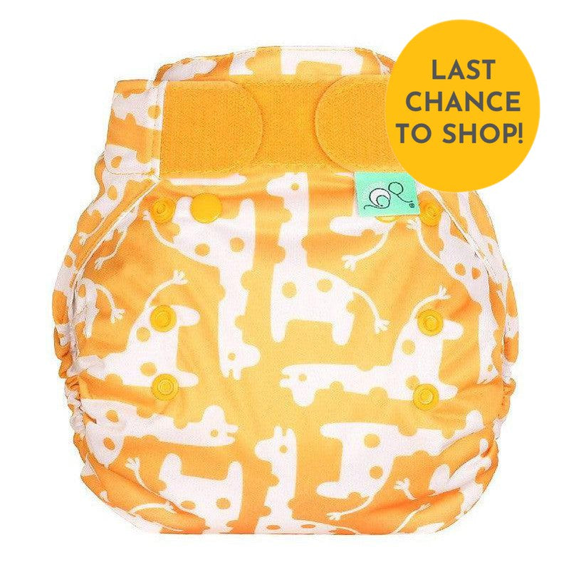 Tots Bots PeeNut Bamboozle Nappy Cover MULTIPLE PATTERNS - Size 2-Wrap-Tots Bots-Giggleraff-The Nappy Market