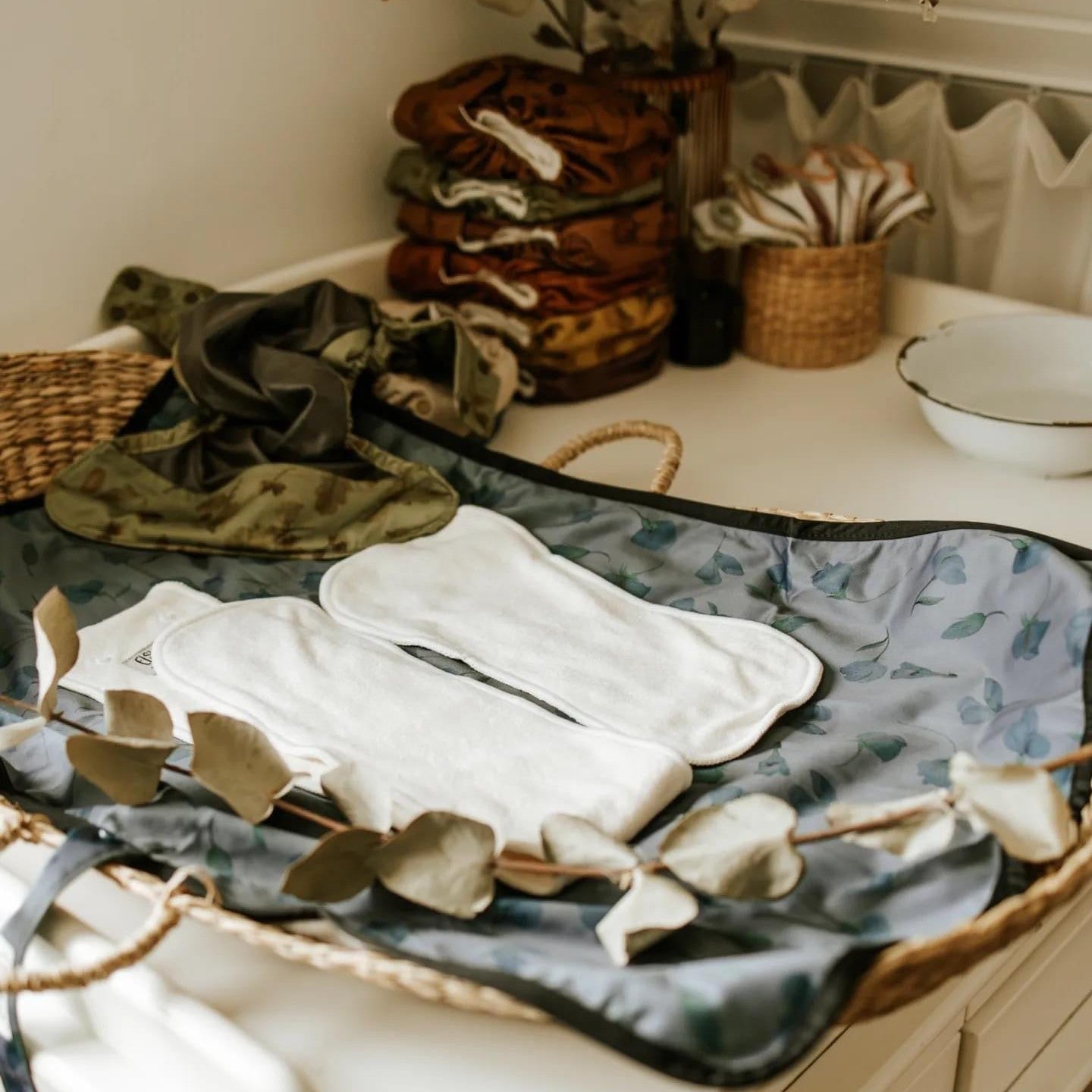 Elskbar Bamboo Travel Changing Mat-Changing Mat-Elskbar-Dandelion-The Nappy Market
