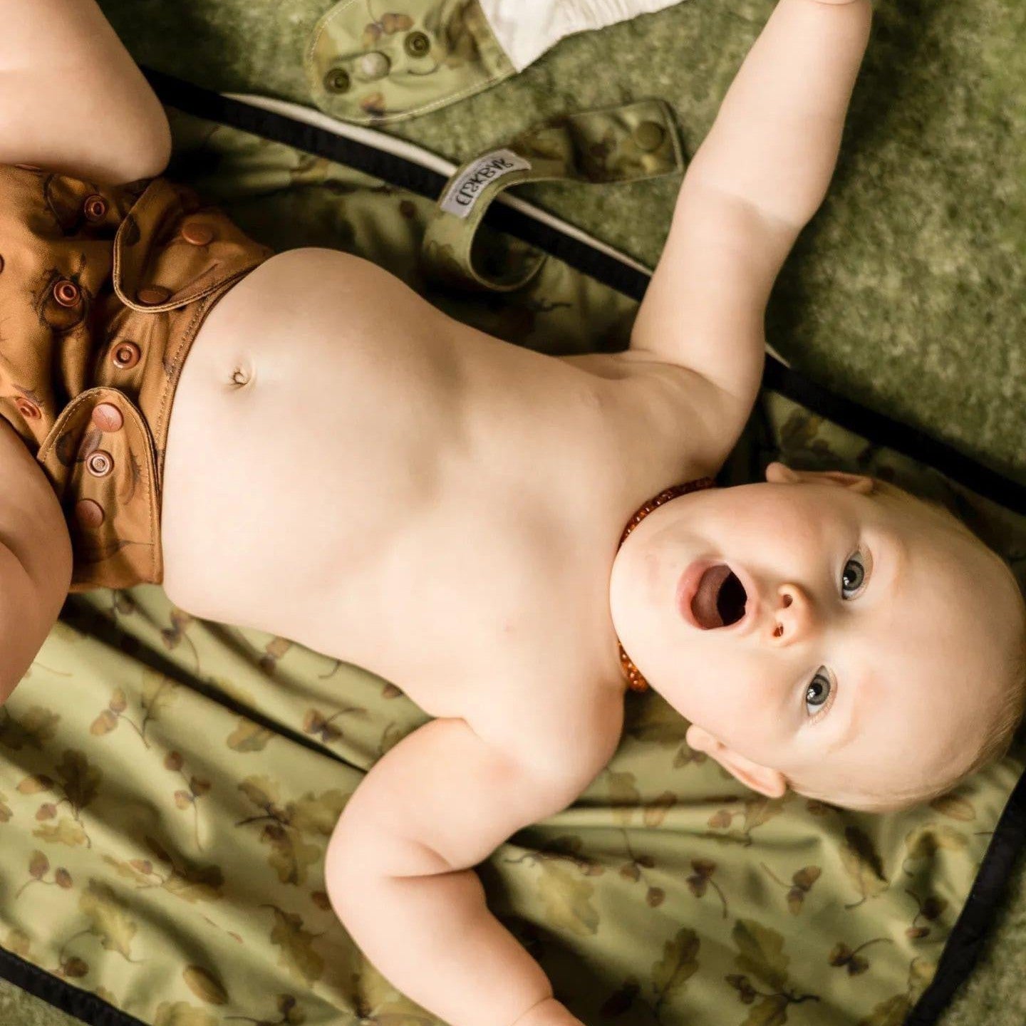 Elskbar Bamboo Travel Changing Mat-Changing Mat-Elskbar-Dandelion-The Nappy Market