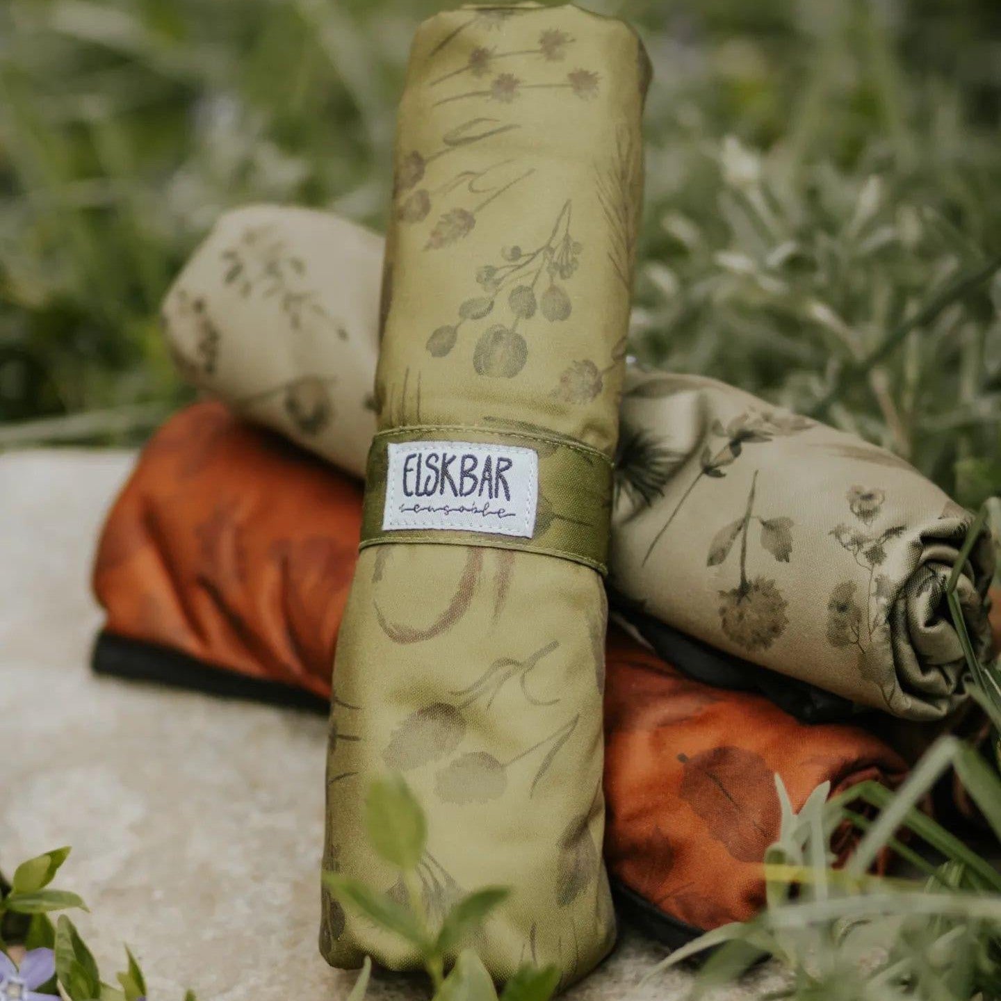 Elskbar Bamboo Travel Changing Mat-Changing Mat-Elskbar-Dandelion-The Nappy Market