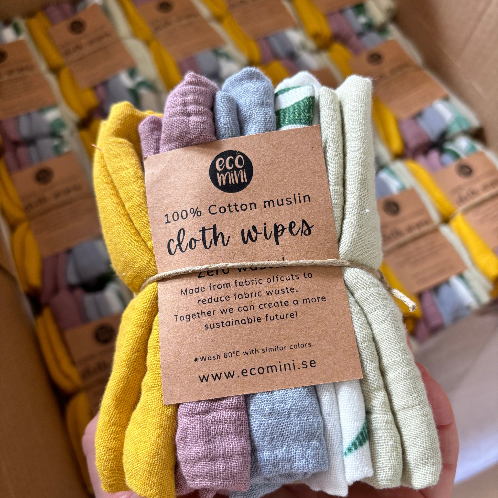 Eco Mini Zero Waste Reusable Wipes-Accessories-Eco Mini-The Nappy Market