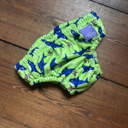 Bambino Mio Reusable Swim Nappy - Various Sizes-Swim Nappy-Bambio Mio-5-7kgs-Sharks-The Nappy Market